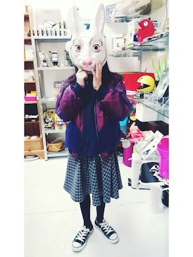 「グランギャルソン」｜Uさん（キッズ・120cm）の春コーディネート