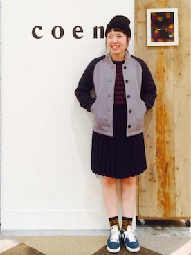 coen  あんどうさん（レディース・162cm）の秋コーディネート