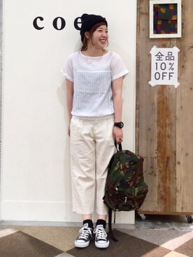 coen あんどうさん(レディース・162cm)の春コーディネート