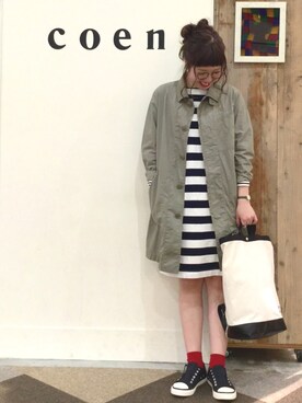 coen  あんどうさん（レディース・163cm）の冬コーディネート