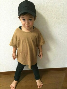 「キッズレギンス部」｜sho◡̈⃝hinaさん（キッズ・90cm）の夏コーディネート