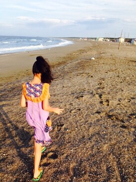 かりなさん(キッズ・120cm)の夏コーディネート