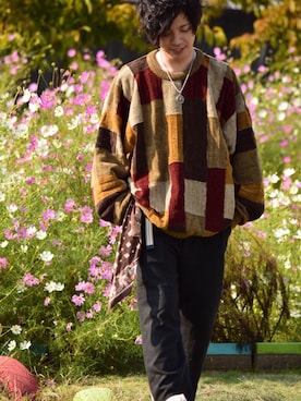 「公園コーデ」｜「アイテム（財布/小物）」を使った、kenji ikemotoさん（メンズ・169cm）の秋コーディネート