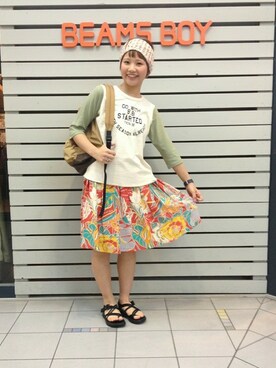 tomoyosonodaさん（レディース・157cm）の春コーディネート