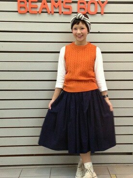 tomoyosonodaさん（レディース・157cm）の秋コーディネート