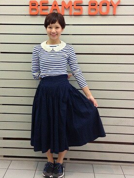 tomoyosonodaさん（レディース・157cm）の秋コーディネート