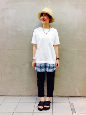 tomoyosonodaさん（レディース・158cm）の夏コーディネート