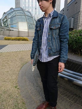 「Keith Haring（キース・ヘリング）のアイテム（アクセサリー）」を使った、Shougo  Noguthiさん（メンズ・160cm）の春コーディネート