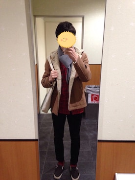 やあさん(メンズ・175cm)の冬コーディネート