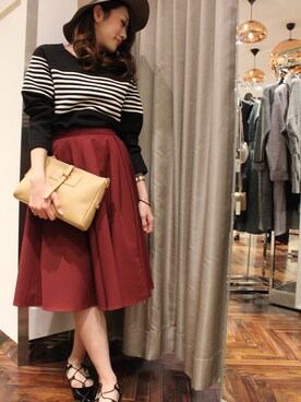 ROSSO天王寺MIO店さんの「ROSSO リバーシブルスカート」を使ったコーディネート