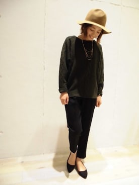 kaoさん（レディース・153cm）の冬コーディネート