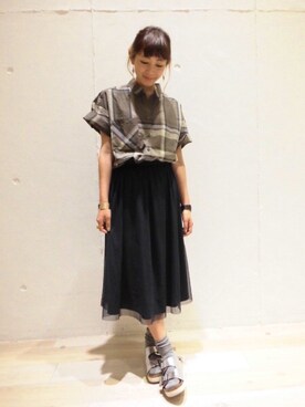 kaoさん（レディース・153cm）の夏コーディネート