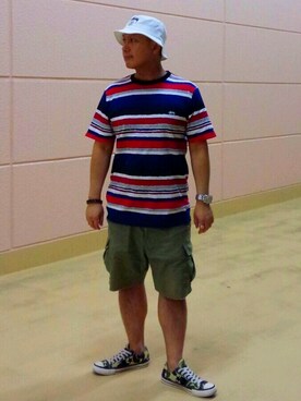 ポッシュさん（メンズ・166cm）の夏コーディネート