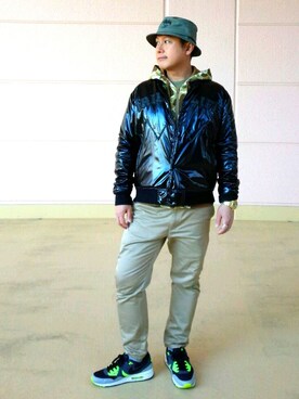 ポッシュさん（メンズ・166cm）の冬コーディネート