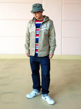 ポッシュさん（メンズ・166cm）の春コーディネート