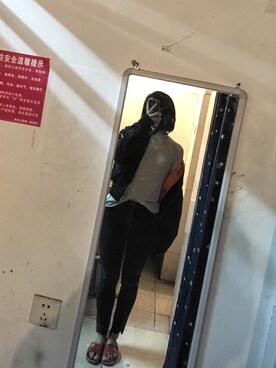 「Alpha Industries（アルファインダストリーズ）のアイテム（フォーマルスーツ/小物）」を使った、Yolandaxxさん（レディース・170cm）の秋コーディネート