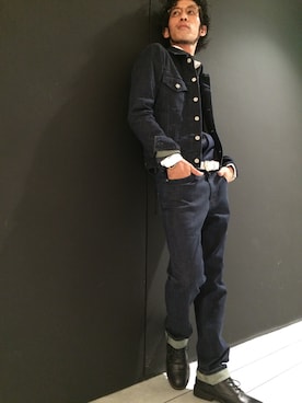 BOYCOTT 阪急MEN'S OSAKA店 スタッフさん（メンズ・173cm）の秋コーディネート