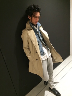 BOYCOTT 阪急MEN'S OSAKA店 スタッフさん（メンズ・173cm）の秋コーディネート