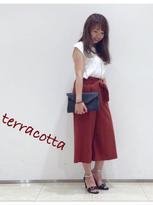 Eri Rope Picnic アトレ川崎 Rope Picnicのtシャツ カットソーを使ったコーディネート Wear