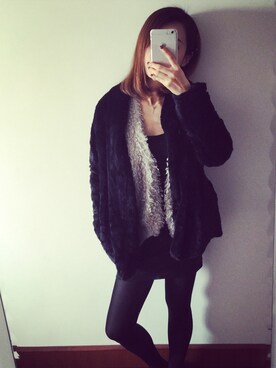 「EMODA（エモダ）のアイテム（カバーオール）」を使った、Kinokoさん（レディース・165cm）の春コーディネート