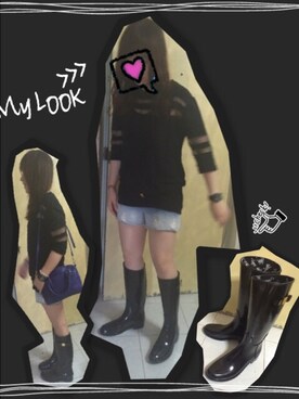 「Ted Baker（テッドベーカー）のアイテム（ブーツ）」を使った、aGnes_Pさん（レディース・160cm）の夏コーディネート