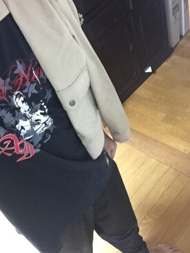 「ラブ＆ピース2016」｜「アイテム（ノーカラージャケット）」を使った、rikiyaさん（メンズ・173cm）の秋コーディネート