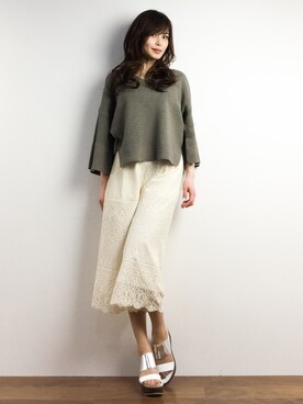 manami 16さん（レディース・163cm）の春コーディネート