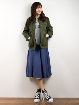 manami 16さん（レディース・163cm）の春コーディネート