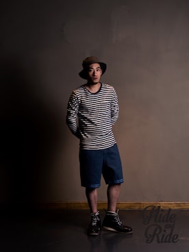 「hat」｜hideandrideさん（メンズ・165cm）の春コーディネート