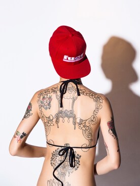 「FUCT」｜「アイテム（キャップ）」を使った、hideandrideさん（レディース・170cm）の夏コーディネート