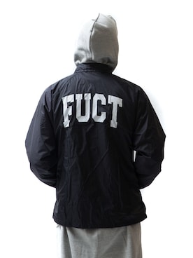 「fuct（ファクト）のアイテム（ジャケット/アウター）」を使った、hideandrideさん（メンズ・177cm）の夏コーディネート