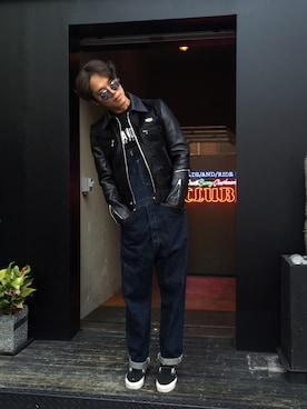 「OLD JOE & CO.（オールドジョーアンドコー）のアイテム（ファッション雑貨）」を使った、hideandrideさん（メンズ・177cm）の秋コーディネート