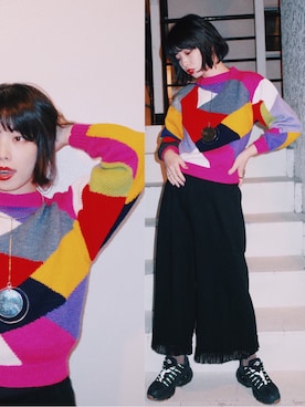 eriさん（レディース・160cm）の春コーディネート