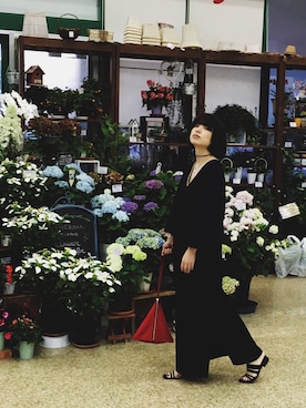 「bodco(ボッコ)のアイテム」を使った、eriさん(レディース・160cm)の夏コーディネート