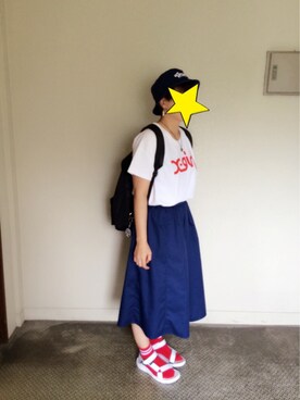 chamuさん(レディース・161cm)の夏コーディネート