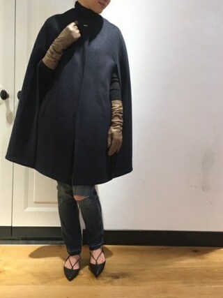 ◾️ Deuxieme Classe ウールビーバーマントコート◆ Deuxieme Classe（ドゥーズィエムクラス）の「 ウールビーバーマント