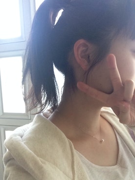 「Tiny（タイニー）のアイテム（アクセサリー）」を使った、ikuさん（レディース・157cm）の春コーディネート