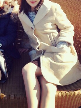 「carlife（カーライフ）のアイテム」を使った、ngsさん（レディース・153cm）の冬コーディネート