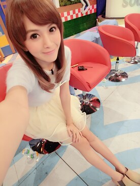 「踝靴」｜Abby 馮媛甄さん（レディース・160cm）の秋コーディネート