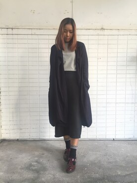 「stradivarius（ストラディバリウス）のアイテム（ダウンジャケット/コート）」を使った、ケイトさん（レディース・158cm）の冬コーディネート