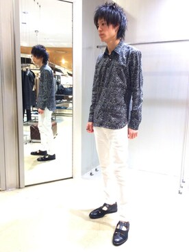 潤さん（メンズ・175cm）の春コーディネート