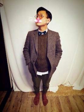 ちゅあんぐさん（メンズ・171cm）の春コーディネート