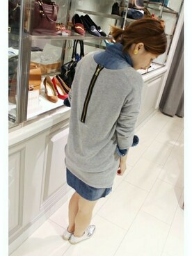 イエナスローブ町田 スタッフさん(レディース・158cm)の秋コーディネート