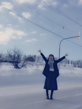 atsumiさん（レディース・155cm）の冬コーディネート