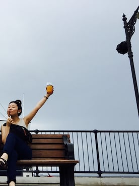 atsumiさん（レディース・155cm）の夏コーディネート