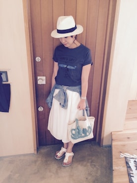 dome☆さん（レディース・159cm）の夏コーディネート