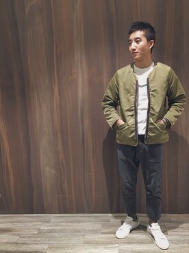 「stansmith」｜「アイテム（アクセサリー）」を使った、Spockさん（メンズ・175cm）の秋コーディネート