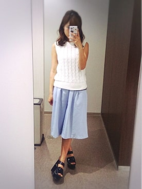 aichaaan79さん（レディース・164cm）の夏コーディネート