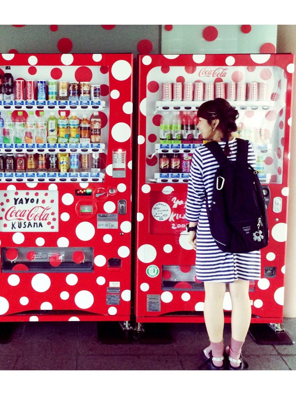 「marimekko」｜「marimekkoのRoadie / BUDDY（バックパック/リュック、ブラック系）」を使った、kaoru*‥さん（レディース・158cm）の夏コーディネートの1枚目の写真