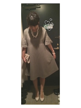 kaoru*‥さんの「UR COUTURE MAISON エナメルパンプス」を使ったコーディネート